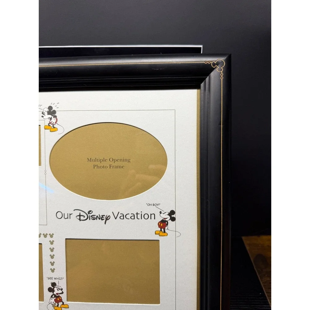 Disney Parks Our Disney Vacation Picture Photo Collage Frame 16x16 Mickey